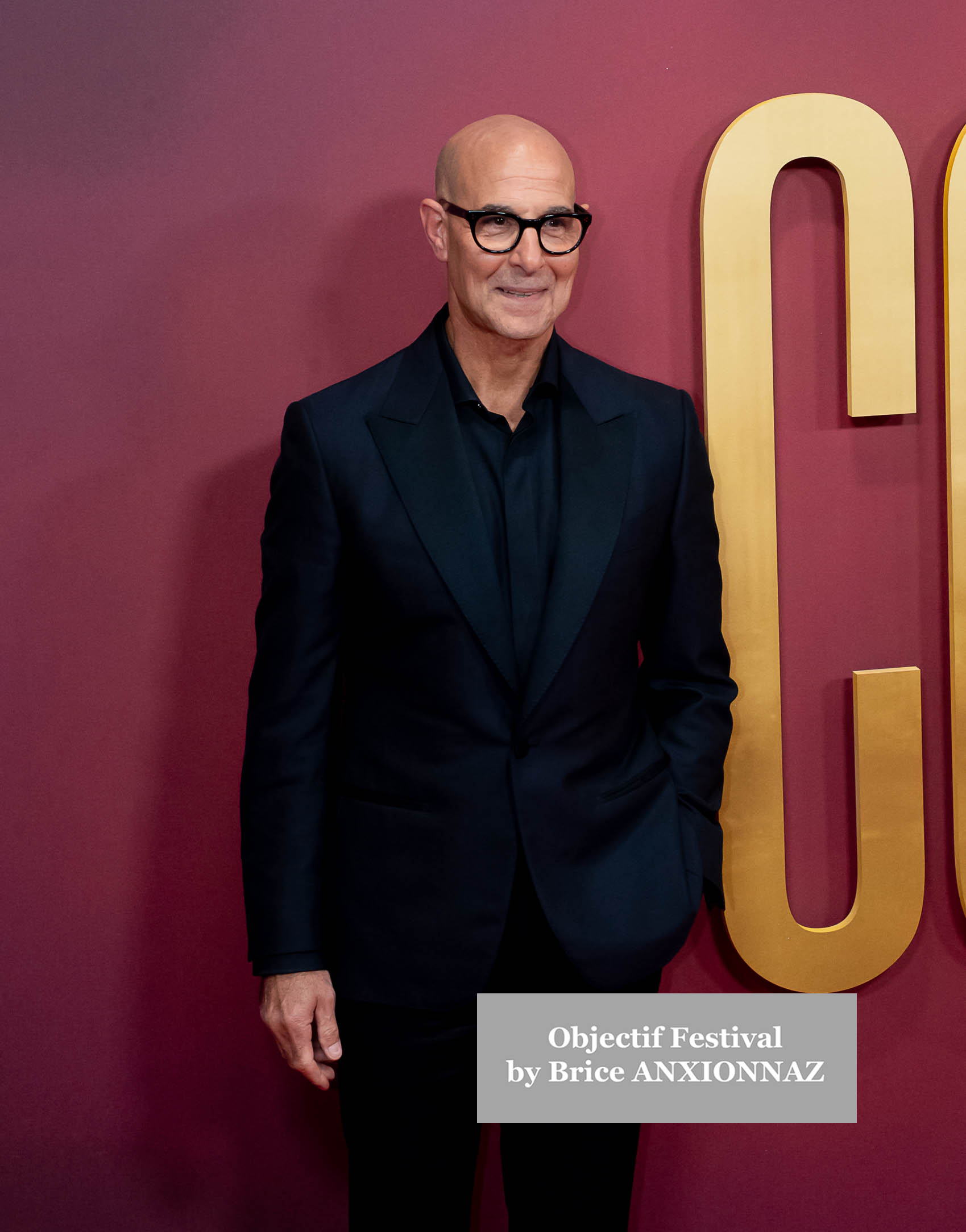 — royaume uni londres bfi london film festival 68th bfi london film festival 10 10 2024 conclave stanley tucci